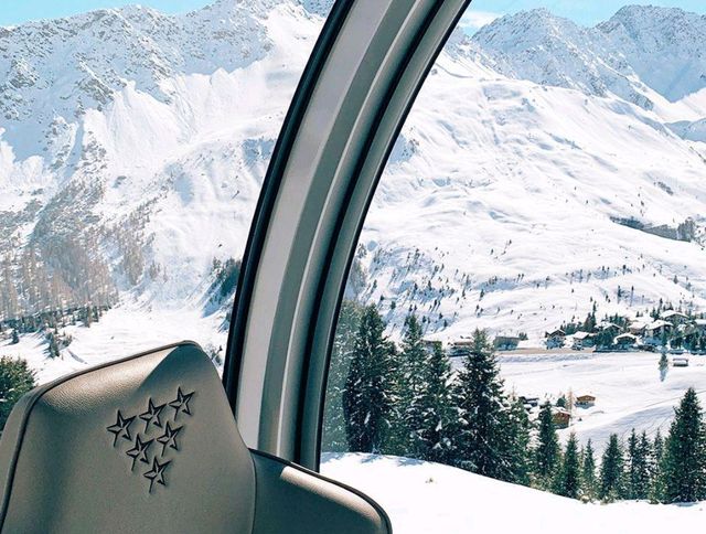 Tschuggen Express: A Private Ski Lift Like No Other! ⛷️🚠✨