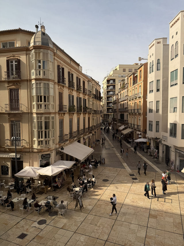 Fall into the embrace of arts around palm trees in Malaga