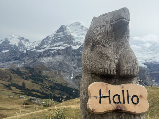 Hiking at Grindelwald First: A Trail to Remember