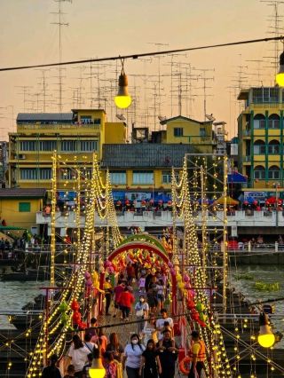 Koy Kee Old Market Street by the Mae Klong River