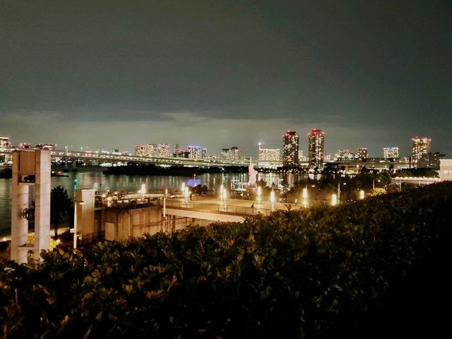 [🇯🇵東京] ヒルトンお台場の屋外ジェットバスから見る絶景