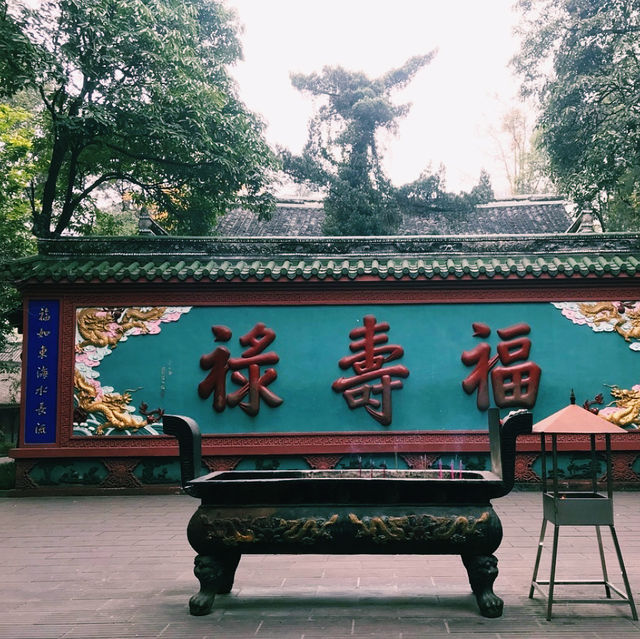 🇨🇳:成都 道教の聖地でパワースポット巡り！静けさと歴史に癒される