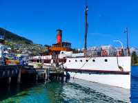 Sailing with TSS Earnslaw to Walter Peak – BBQ, Views & Vibes!🚢