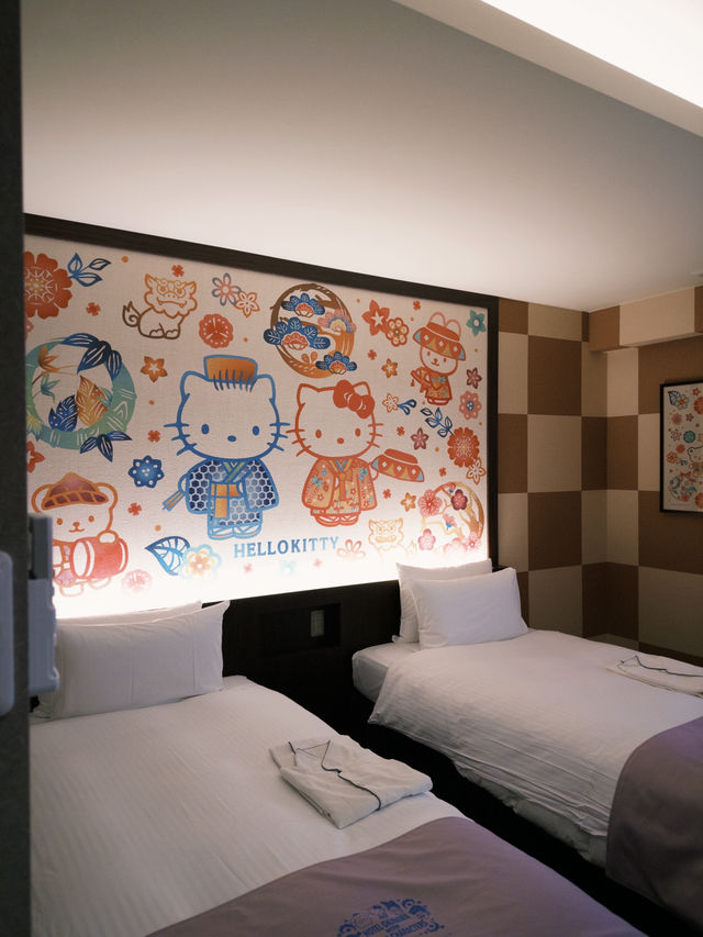 🇯🇵 沖繩 Sanrio粉完全大滿足 價錢實惠 裝潢精緻 Hotel Okinawa with Sanrio Characters🏨🎀