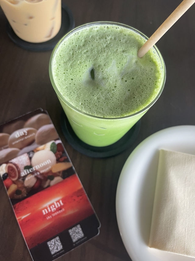 Qraft คาเฟ่ชาเขียววิวมหานคร สูงงง ~ 