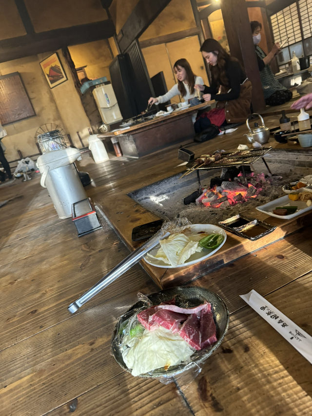 品味阿蘇百年圍爐炭烤鄉土料理——高森田樂之里
