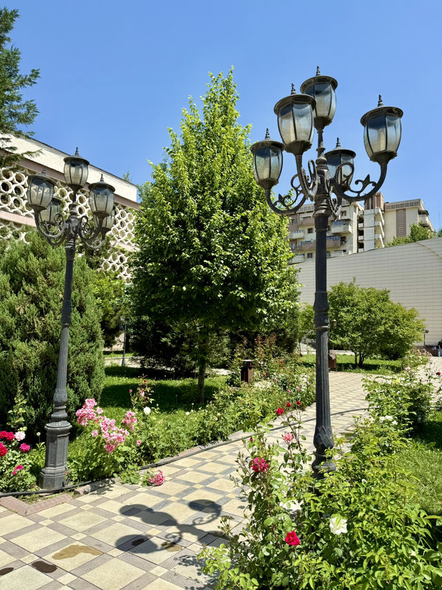 Spring Walks in Dushanbe – Memorial to Tajik Writers