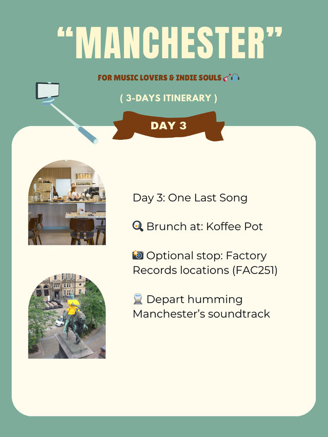 Manchester 3-days itinerary 👑