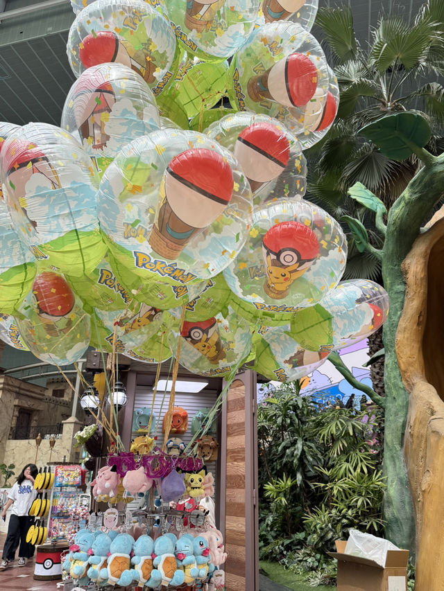 【韓国🇰🇷】ポケモンの気球に乗れる！ロッテワールド🌏