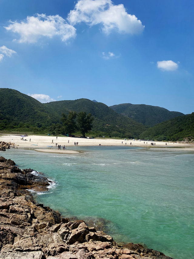 香港｜西灣🌊是不是玻璃海要親眼驗證了才敢命名.