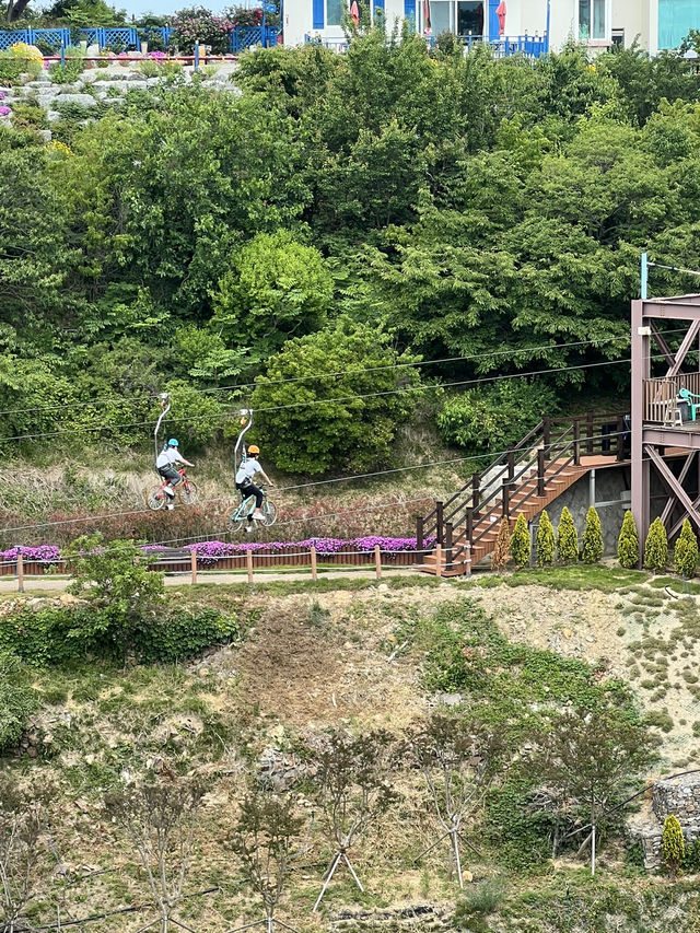 도째비 스카이밸리와 등대