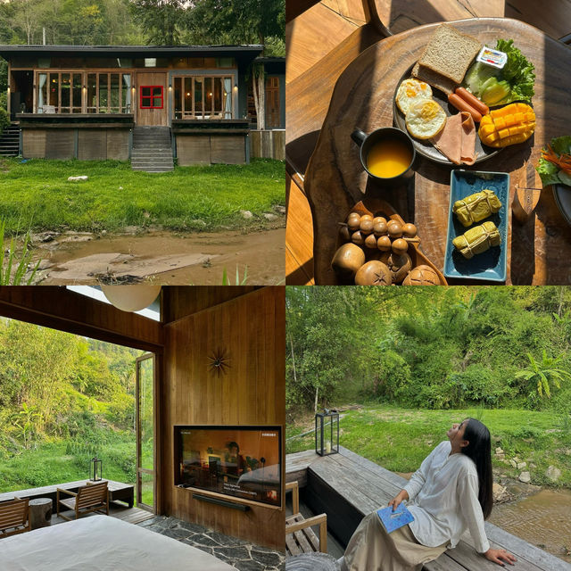 บ้านไม้ริมลำธารในแม่ริม เชียงใหม่ Secret Window Ch