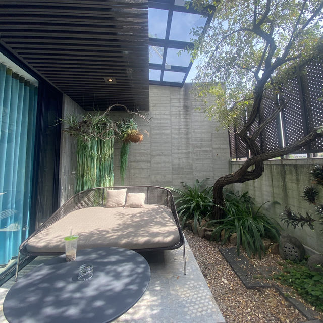 台灣—戶外小陽台+泡池旅館