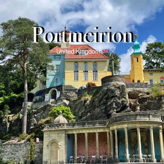 North Wales: Portmeirion - The Colorful Fairytale Village! 🌈🏰