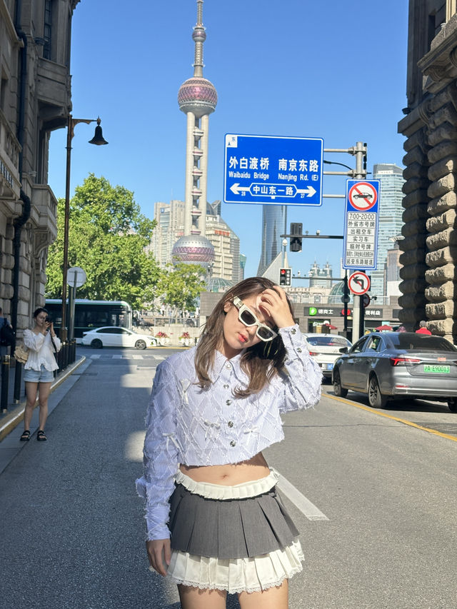 มุมถ่ายรูปเซี่ยงไฮ้ สุดปังย่าน rock bund