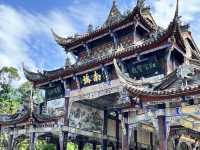  🌉 Nanqiao Bridge – Daytime Elegance, Nighttime Magic in Dujiangyan 