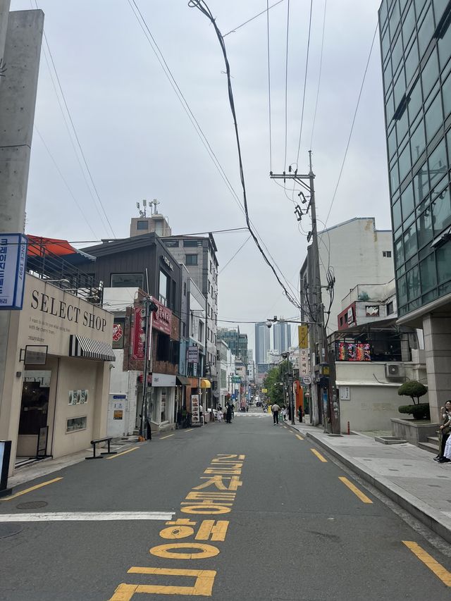 Jeonpo cafe street