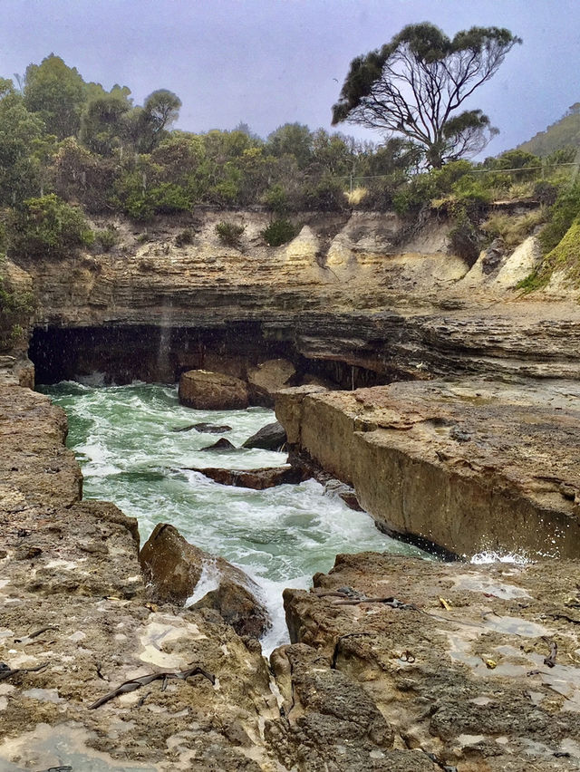Carved by time and tide: the wild beauty of Remarkable Cave and Salmon Rock