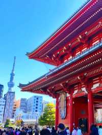 Cultural and Inspirational temple Senso-ji in Asakusa, Tokyo