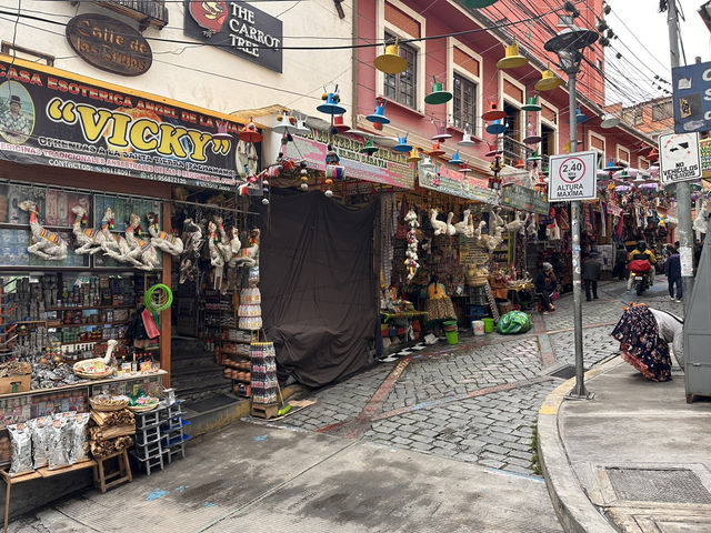 【The Witches Market｜ラパスの不思議体験、地元信仰が息づく市場🌿】
