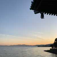 【滋賀🇯🇵】湖に浮かぶ御堂？？