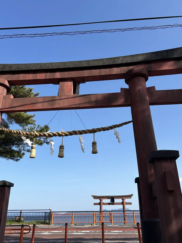 【琵琶湖に浮かぶ鳥居の絶景⛩️】白髭神社で神秘と癒しの旅✨