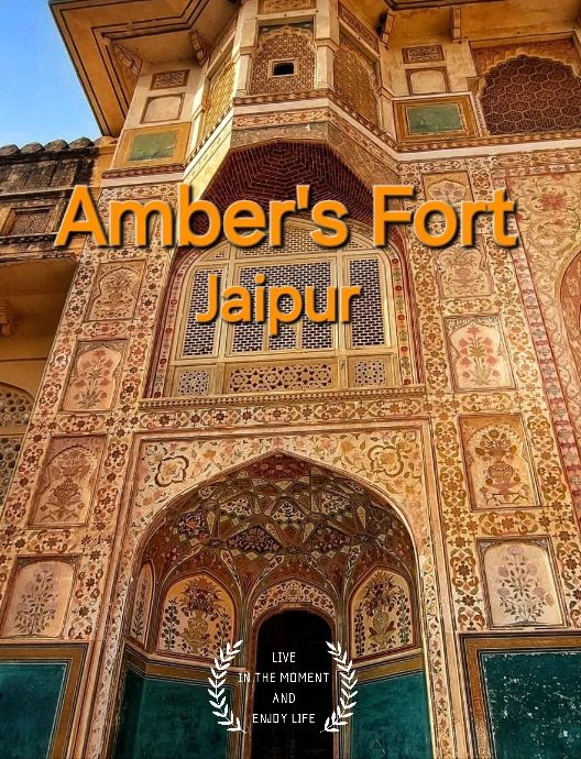 🏯 Amber Fort, Jaipur – A Royal Journey Through Time 👑