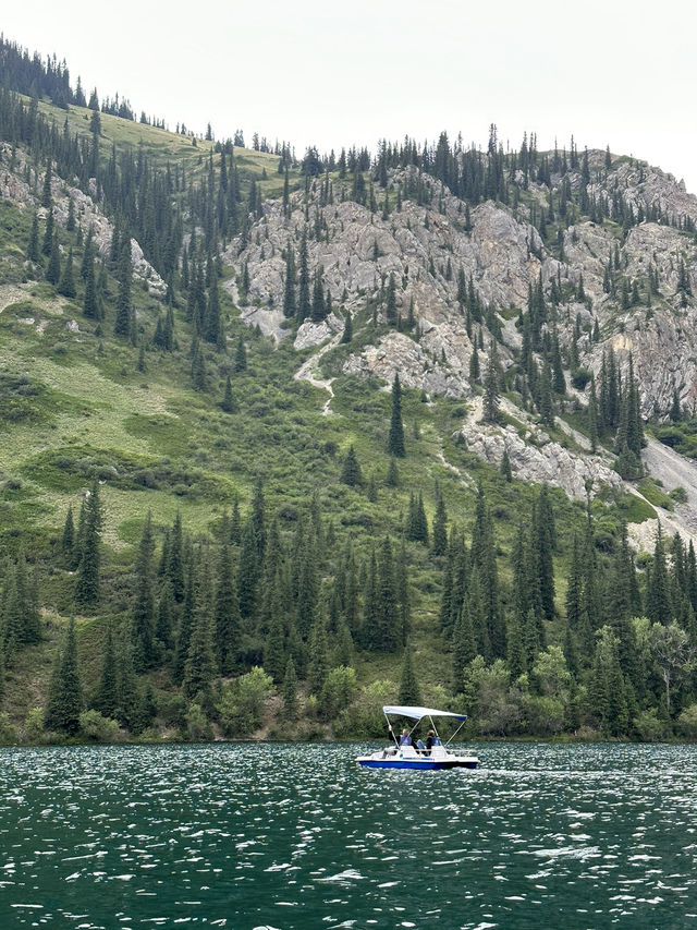 Experience the Serene Beauty of Kolsay Lake in Kazakhstan 🇰🇿