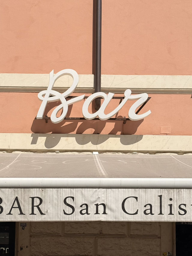 Local life at Bar San Calistro • Roma
