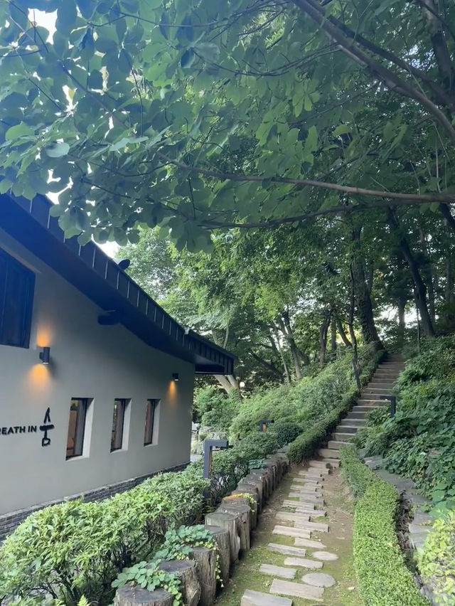 Slow Down in Pocheon – Garden Café Getaway at Café Ssum 🌿🍧