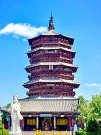 Wooden Wonder Vibes at Yingxian Pagoda