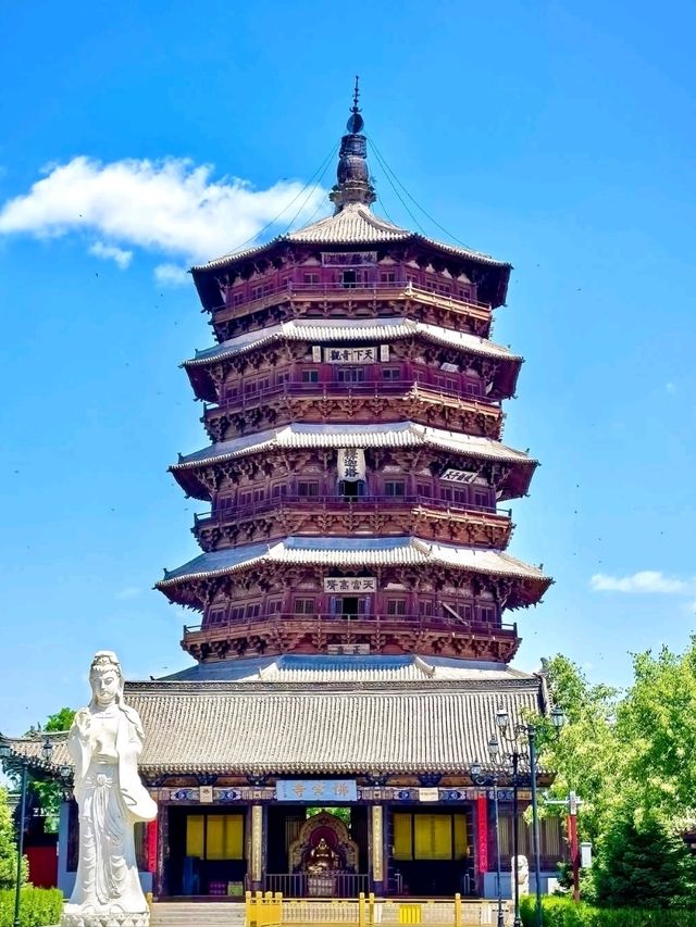 Wooden Wonder Vibes at Yingxian Pagoda
