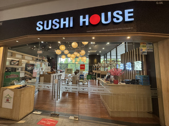 🍣 Sushi House @ Citrine Hub – Service Was Great, Food Just Okay