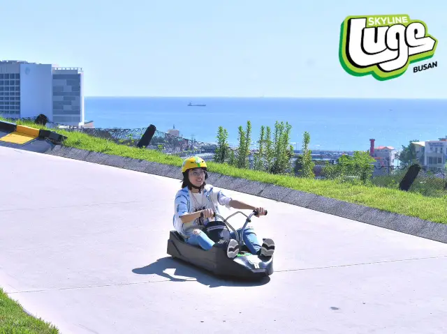 🇰🇷🏁在韓國釜山賽一場斜坡滑車，熱血與美景並存！🏆