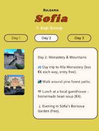 🇧🇬 Sofia, Bulgaria – Culture, Mountains & Markets 🏛️⛰️ 