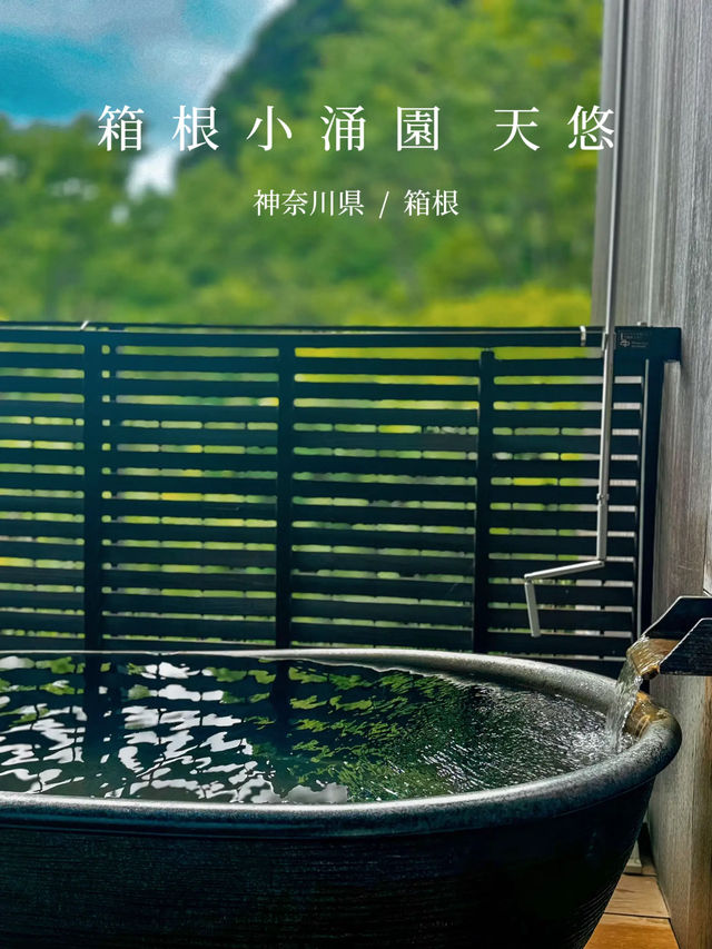 【箱根】全部屋に露天風呂付♨️おこもりステイにもおすすめな絶景温泉！箱根小涌園天悠