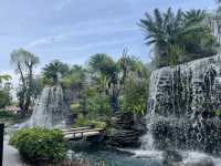 คาเฟ่สายธรรมชาติ ต้นไม้ น้ำตก