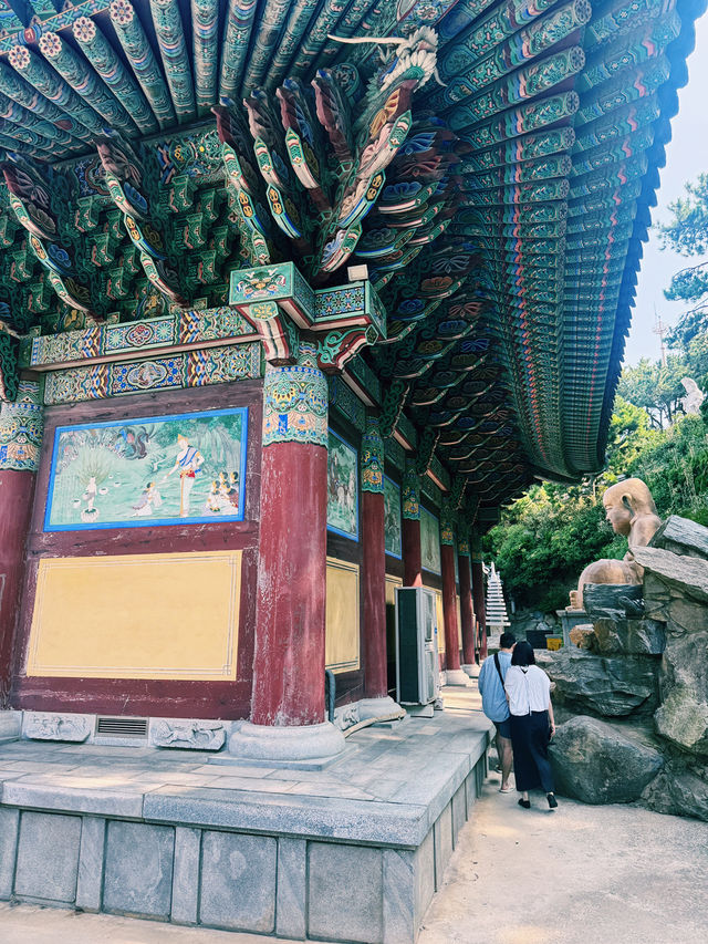 부산 해동용궁사, 가을바다와 함께한 야외데이트