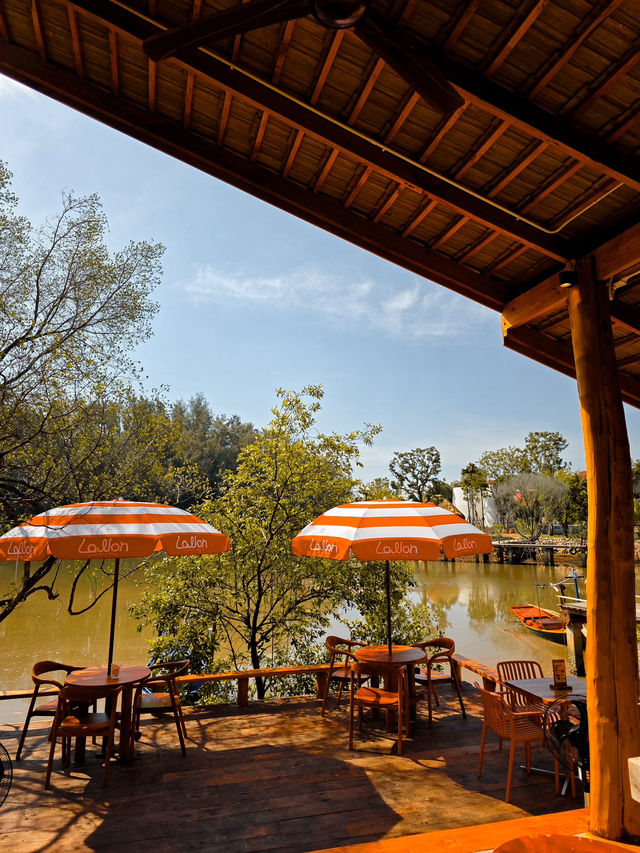 Cawon canal cafe คาเฟ่ชิคๆวิวดี เมืองแกลง ระยอง