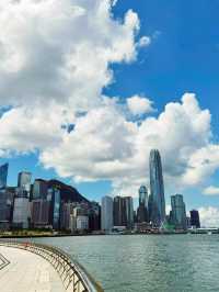 🇭🇰Hong Kong Golden Bauhinia Square & Harborfront Shopping Day 🌸🛍️