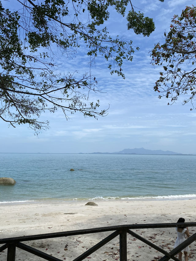 Cafe with stunning sea views in Penang