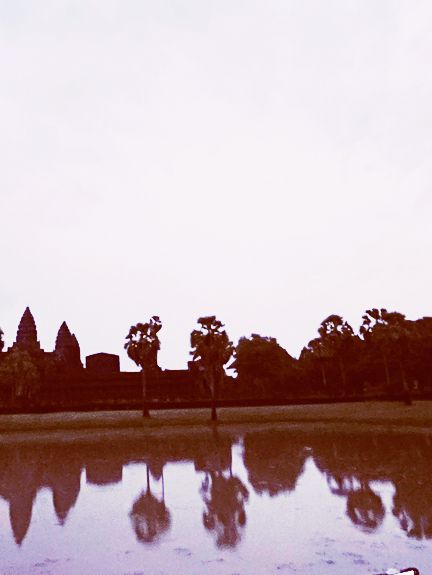 🌅 Angkor Wat Sunrise: When Ancient Stones Catch Fire with Dawn's First Light! 🏛️