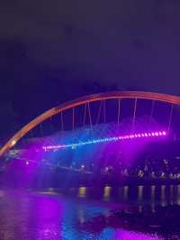 【台北】🌈彩虹橋が夜空を彩る！2025 台北水舞嘉年華イベント情報✨