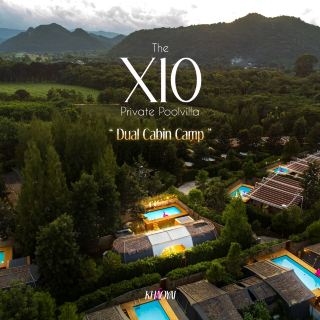 ที่พักฟิลอบอุ่นสไตล์แคมป์ "X10 H2 Dual Cabin Camp"