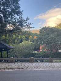 《從北投大地酒店的書海震撼醒來 → 被月老強制開啟戀愛任務 → 八里夕陽美到想原地求婚 → 晚餐在順來十全排骨爆吃到靈魂出竅：我這趟出差根本不是工作，是天安排我談戀愛＋吃到飽的一日神級旅》