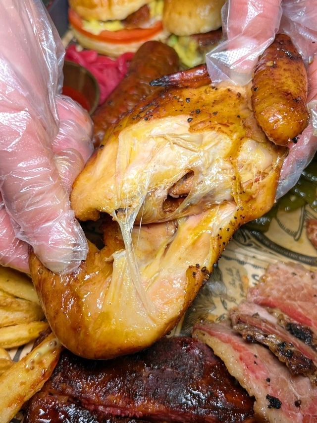 福田隱藏版BBQ餐廳，18小時果木慢燻美味爆發