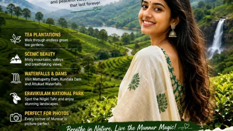 #epictravelmoments 
🌿 Munnar Travel Guide: Why You Should V — traveler post in Munnar
