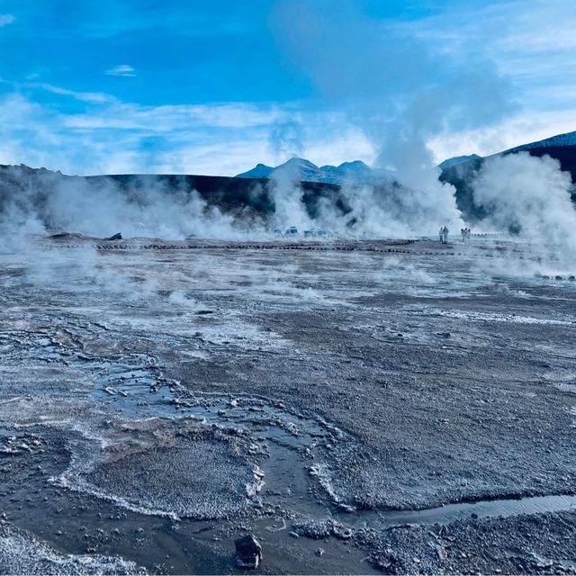 el Tatio Geysers, Yellow Stone in Chile 