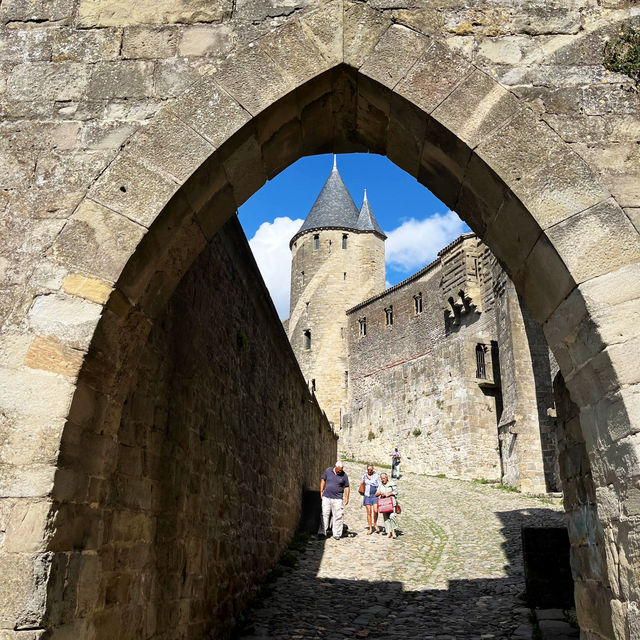 Fairytale Castle in Carcassonne, France