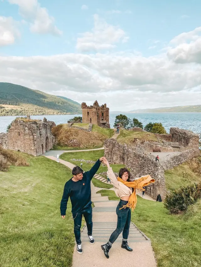 Urquhart Castle Inverness, Highlands, Scotland.